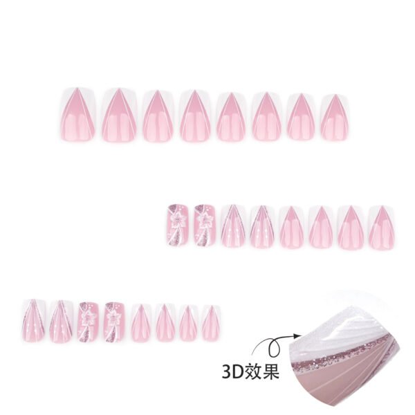 O1CN01LTPw3z2NGHxw3L0IF_!!4234819935-0-cib JP3769-Luxe French Tip Press On Nails | 3D Floral Design, Reusable & Waterproof (Salon Alternative!) Transform Your Nails Instantly: French White Perfection Meets Artisan Florals