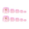 JP3810-3D Bloom French Toes: Luxe Salon Pedicures in Minutes, Not Hours (Reusable & Waterproof!) ​​Beach-Ready Toes Without the Salon Struggle​