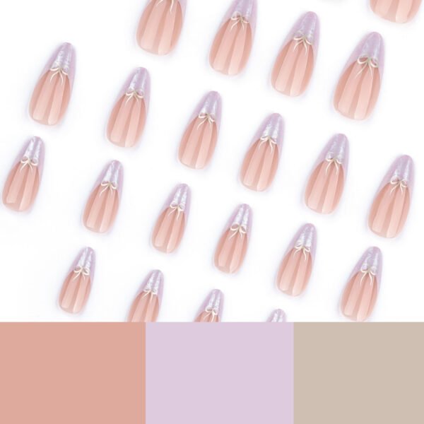 O1CN01M2R6J72NGHvkIfMdU_!!4234819935-0-cib JP3634-Valentine’s French Tip Press Ons | Pearl Nude & Bow Reusable