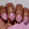JP3725-Nebula Short Almond Press Ons ✦ Galaxy Purple Ombré ✦ Diamond Dust Sparkle (Reusable Waterproof)​​ ​​Subtitle:​​ Eclipse Salon Glitter Nails in 8 Minutes ✨ – Zero Dry Time, Cosmic Shine  (Hero Image: Moody gradient nails catching light against crushed velvet, refracting prism rainbows)
