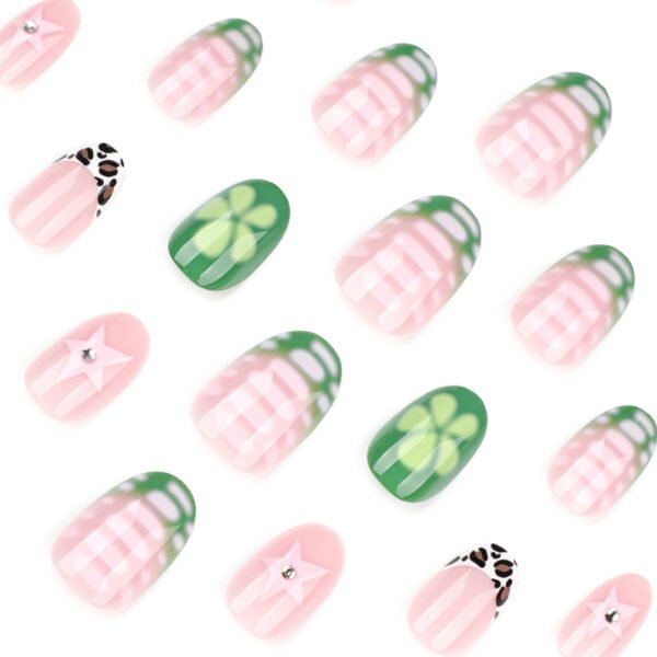 O1CN01Ol1PsZ2NGHy2vN1Md_!!4234819935-0-cib JP3837-Crisp Green French Press On Nails | Summer's Little Fresh Edit Reusable Short Round Mani in 60 Seconds – Pool-Proof Joy