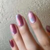 JP3240-💫 Insta-Famous Nails in 5 Mins? Meet Your New Secret Weapon: Chrome French Cat Eye Press-Ons!