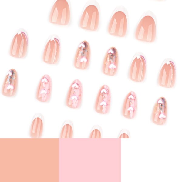 O1CN01Qrw9Nj2NGHxnqR7pG_!!4234819935-0-cib JP3869-Nordic Kiss French Almond Nails | 3D Heart Tip Press Ons | Waterproof Reusable Minimalist Manicure Subtitle: Where Parisian Chic Meets Stockholm Minimalism – Zero Salon Damage