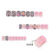 JP3613-Unleash Your Inner Whimsy: Reusable 3D Kitty & Cake French Nails ✨ (Fall-Winter Collection)