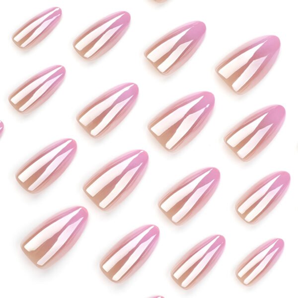 O1CN01SoamJv2NGHuaAdWry_!!4234819935-0-cib JP3494-Effortless Elegance: Reusable French Almond Nails w/ 3D Blossoms (Salon Look, Zero Commitment!)