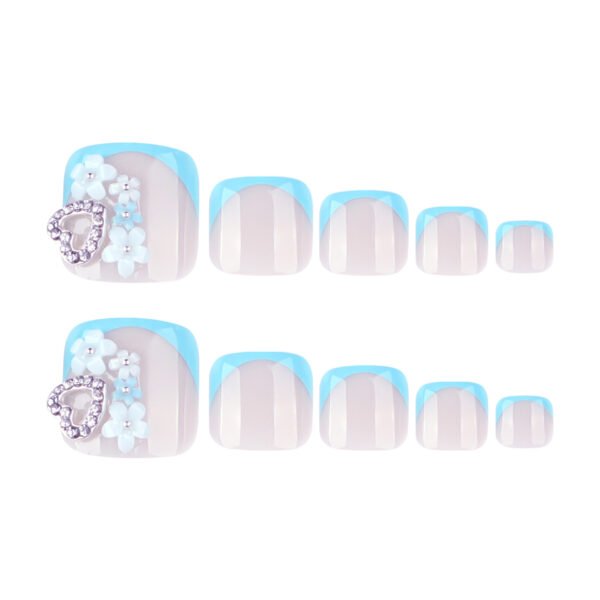 O1CN01TvMBKV2NGHxgtvdjB_!!4234819935-0-cib JP3816-Sparkle & Sea French Toes: Salon Glam That Defies Summer Chaos (Reusable + Waterproof!) Vacation-Ready Toes in 15 Minutes Flat