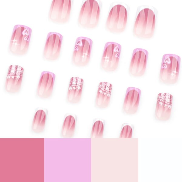 O1CN01Usc3a92NGHxIc1zi1_!!4234819935-0-cib JP3750-Fuchsia Glow French Toes: Salon Sparkle Without the Wait (Reusable & Waterproof!) Step Into Daring Elegance - Poolside Perfection in 15 Minutes