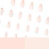 JP2417-Crystalline French Tip Press On Nails: Icy Bows, Silver Stardust & Waterproof Magic – Your Secret to Effortless Luxe​​  (Salon-Worthy Nails, Minus the Drama. Be Dazzling in 5 Minutes Flat!)