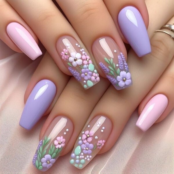 O1CN01WqSnjr2NGHwptpYdv_!!4234819935-0-cib JP3722-Elegant French Ballet Press-Ons: Reusable 3D Floral Nails - Waterproof & Effortless