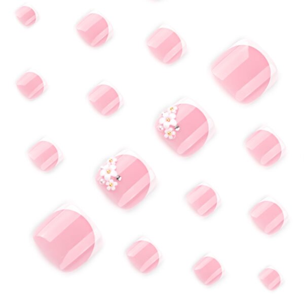 O1CN01XqgDj02NGHxaP0cWx_!!4234819935-0-cib JP3805-Floral French Toenails: Effortless Sandal Perfection in Minutes (Reusable & Waterproof!) Summer Feet, Made Simple