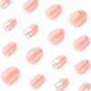 JP3884-Effortless French Florals: Salon-Perfect Toes in 15 Minutes (Reusable & Waterproof!) ​​Step Into Summer With Confidence, Not Salon Appointments​