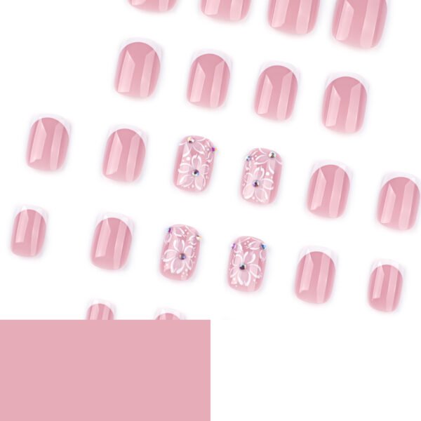 O1CN01cUo4Xk2NGHxnUACro_!!4234819935-0-cib JP3829-Pure Summer French Toes: Effortless White Blooms, Zero Salon Drama (Reusable & Waterproof!) Your Perfect Pedicure, Poolside-Ready in 15 Minutes