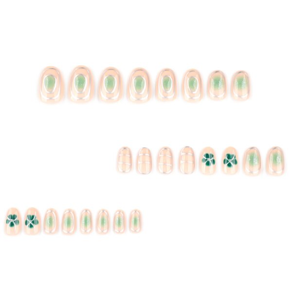 O1CN01dy5qKT2NGHzGn56JD_!!4234819935-0-cib JP3993-Emerald Summer Dream: Watercolor French Almond Press-Ons with Botanicals Salon-Worthy Nails in 90 Seconds? Oui.