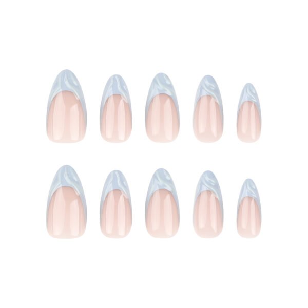O1CN01f1cZNZ2NGHs2O4XJz_!!4234819935-0-cib JP3329-🌊 Liquid Light Luxury: 3D Water Ripple French Almond Press-Ons (Reusable & Waterproof ✨ Salon Escape in 90 Seconds)