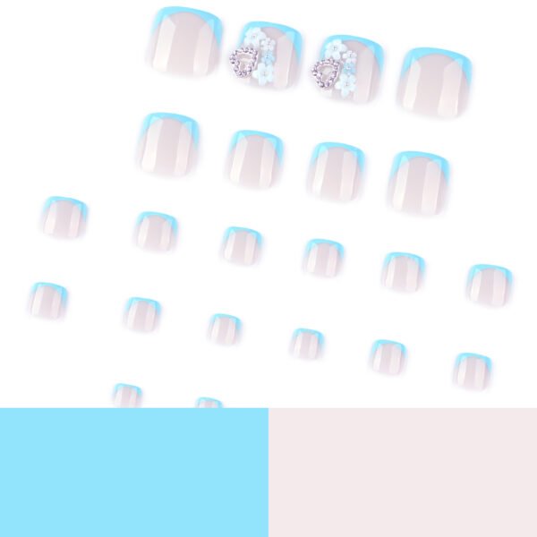 O1CN01irEGjd2NGHxoktEet_!!4234819935-0-cib JP3816-Sparkle & Sea French Toes: Salon Glam That Defies Summer Chaos (Reusable + Waterproof!) Vacation-Ready Toes in 15 Minutes Flat