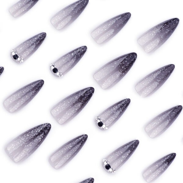 O1CN01itwLgk2NGHvnG184w_!!4234819935-0-cib JP3590-🔥 Obsidian French Almond Press Ons: Grunge-Goth Glitter ✨ Reusable Y2K Revival Nails | No Salon Jail! (For Rebels Who Crave Chaos & Class. Switch from Boardroom to Moshpit in 30 Seconds.)