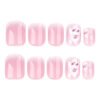 JP3828-Petal-Soft French Toes: Effortless Ombre Elegance in Minutes (Reusable + Waterproof) ​​Salon-Worthy Gradient Magic Without the Chair Jail​