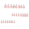 JP3864-​Effortless French Ombré Almond Nails | Waterproof Reusable Press-Ons | Salon Luxury Without the Wait​