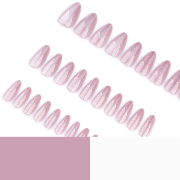 O1CN01lGrrbK2NGHwFOF3jh_!!4234819935-0-cib JP3727- French Almond Press On Nails | Sweet Pink Cat Eye Reusable Gel Nails | Salon Alternative