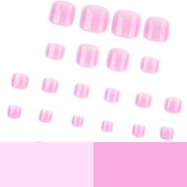 O1CN01nEfDck2NGHy9Seocr_!!4234819935-0-cib JP3962-Effortless French Toenails | Beach-Ready Gradient Press Ons Minimalist Summer Pedis – Reusable & Sand-Proof