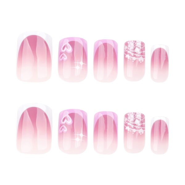 O1CN01ne1WcX2NGHxPR7Di4_!!4234819935-0-cib JP3750-Fuchsia Glow French Toes: Salon Sparkle Without the Wait (Reusable & Waterproof!) Step Into Daring Elegance - Poolside Perfection in 15 Minutes