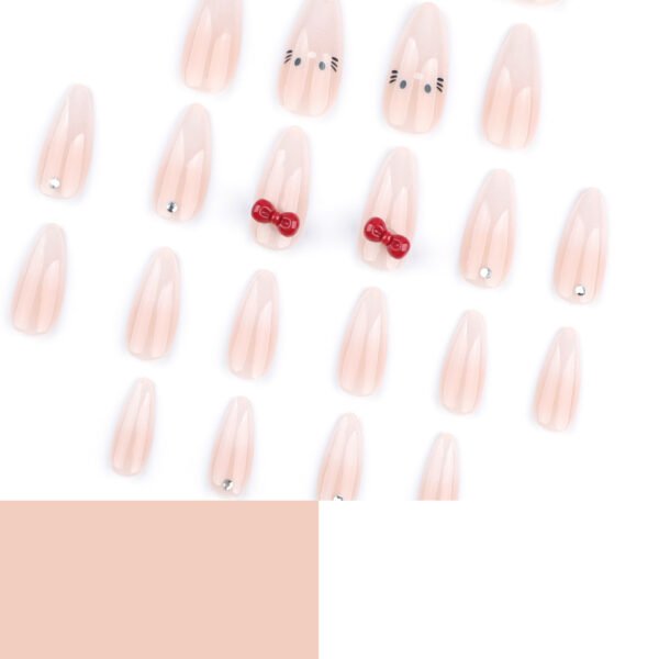 O1CN01rUubKI2NGHxLitILz_!!4234819935-0-cib JP3598-Sweet Escape Almond Tips: Salon-Grade Press-Ons with 3D Bows & Blissful Gradient