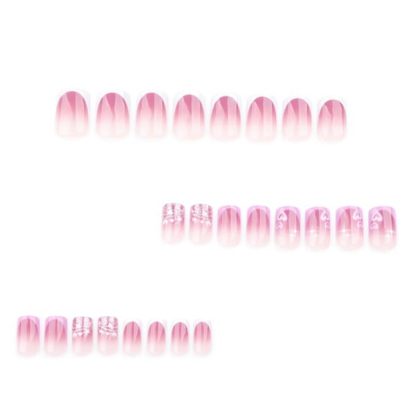O1CN01tXHP9r2NGHxR5QOMf_!!4234819935-0-cib JP3750-Fuchsia Glow French Toes: Salon Sparkle Without the Wait (Reusable & Waterproof!) Step Into Daring Elegance - Poolside Perfection in 15 Minutes