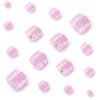 JP3806-Pure Summer French Toes: Salon-Crisp Pedis in 15 Minutes (Waterproof & Sanitary!) ​​Beach-Ready Feet Without Salon Prison​