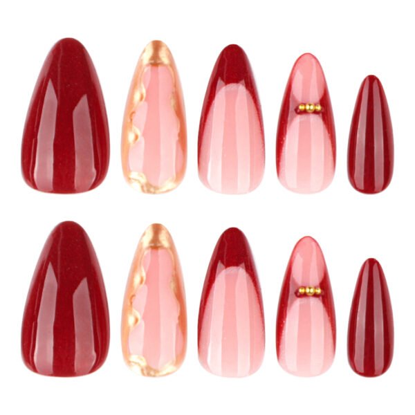 O1CN01ud2u2h2NGHyqa6E2B_!!4234819935-0-cib JP3853-THE RED RULES RESISTANCE: Reusable Parisian Almonds | Effortless Power French Tips Salon Reds Chipped By Wednesday? Command Eternal Rouge.