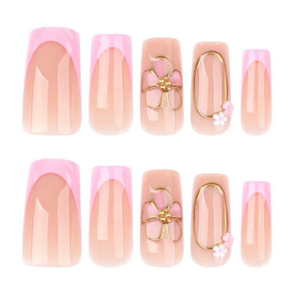 O1CN01um88042NGHxtRqUHv_!!4234819935-0-cib JP3870-Effortless French Luxury: 3D Floral Press-On Nails | Reusable Waterproof Salon Alternative Artistry Without Appointment: Elevate Your Everyday in 90 Seconds