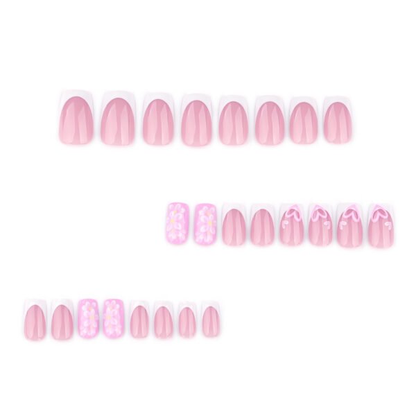 O1CN01vKupsJ2NGHxTpJhUh_!!4234819935-0-cib JP3772-Spring French Florals: Joyful Nails That Kiss Time & Worries Goodbye (Reusable + Waterproof) Salon-Quality Bloom & Hearts, Minus the Salon Headaches