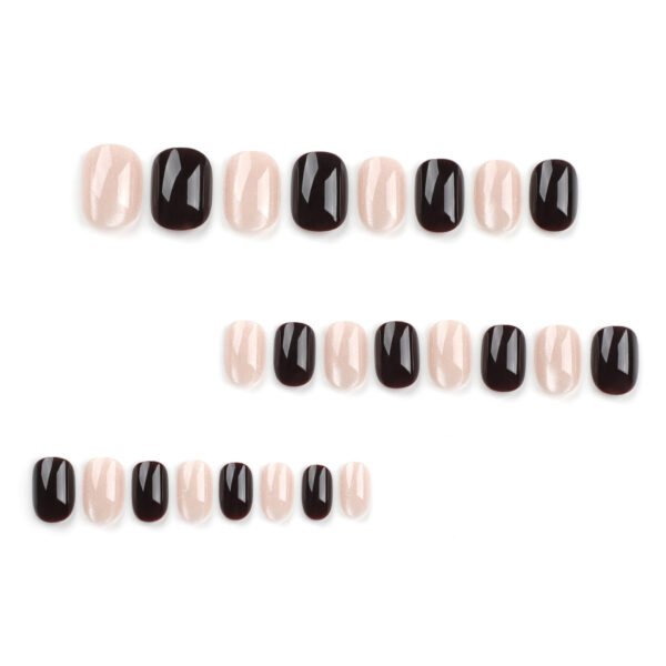 O1CN01vghC9q2NGHp8XWLYP_!!4234819935-0-cib GN008-The Cult-Fave Toenail Secret: Always Camera-Ready in 7 Mins 💫 Reusable Cat Eye French Tips - Naked Almond Edition (Short, Snag-Proof, Bliss!)