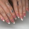 JL0693-French Almond Euphoria Press-Ons: Swim-Proof Bliss in 8 Mins Flat!​