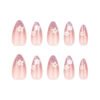 JP3384🌻 ​​​​ Sunburst French Tips: Waterproof Floral Press On Nails with Diamond Dust (5-Min Summer Glow Up)  🌊 ​​ Salon Secret for Beach Babes: Pool-to-Bar Nails That Survive Saltwater, Margaritas & Sunscreen Fingers