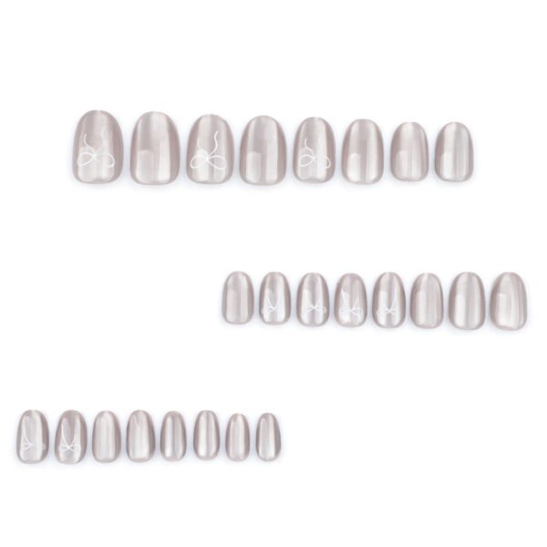O1CN01wwCuqe2NGHvT1I7zR_!!4234819935-0-cib JP3622-Effortless Autumn Elegance: French Cat Eye Toes in Cloud Grey 🌫️ (Reusable Salon Luxury at Home!)