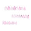JP3888-✨ ICONIC SPARKLE ALMONDS: Reusable Glam French Tips | Hearts, Bows & Dazzle Salon-Free ​​Salon Rhinestones Crumbling? Dominate Dazzle in 9 Minutes.​