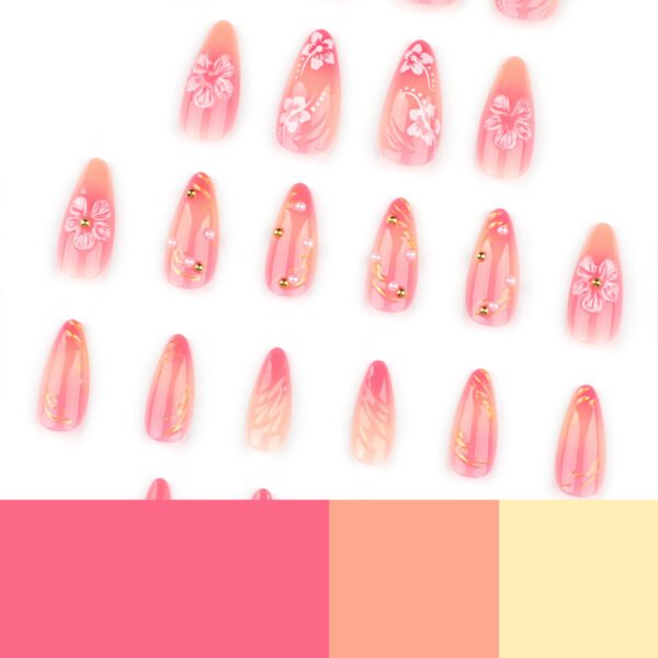 O1CN01yUeKQF2NGHz1qfF6v_!!4234819935-0-cib JP3881-Summer's Secret Garden: 3D Floral French Stiletto Press-Ons | Effortless, Waterproof Luxury Ditch Salon Sweat for Fresh Bloom Nails!