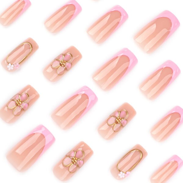 O1CN01z2XnTq2NGHxrjiLZg_!!4234819935-0-cib JP3870-Effortless French Luxury: 3D Floral Press-On Nails | Reusable Waterproof Salon Alternative Artistry Without Appointment: Elevate Your Everyday in 90 Seconds