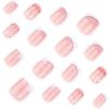 JP3764-Minimalist French Squoval Press-Ons | Understated Elegance, Reimagined ​​90-Second Salon Mastery: Your Secret Weapon for Polished Perfection​