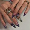 JP3515-Effortless Dimension: Pearl & 3D French Tips - Salon Glam Without Salon Damage (Reusable & Waterproof!)