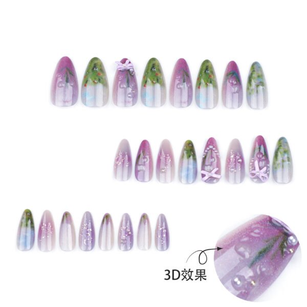 O1CN018o2mnx2NGHtoEARh3_!!4234819935-0-cib JP3398-Your Daily Dream Manicure: Sweet French Press-Ons with Pearl & Bows (30-Pc Monet-Inspired Set) 🎀💖