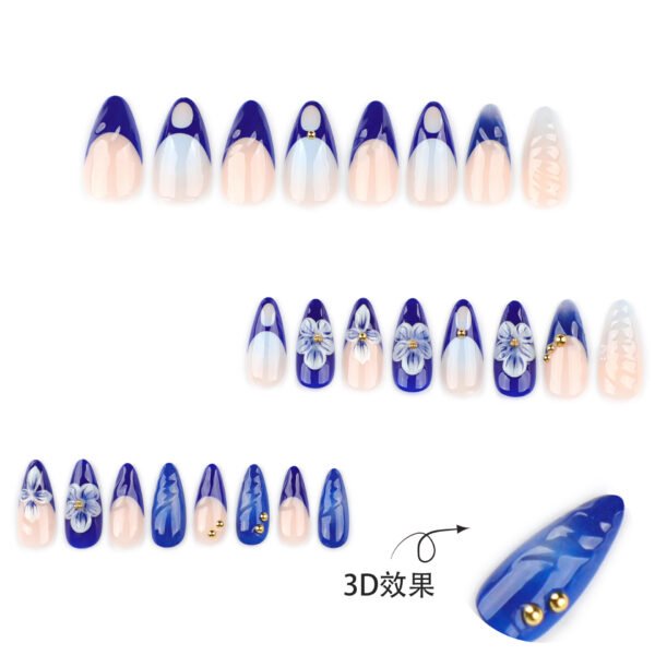 O1CN019X0Uck2NGHzP0udIZ_!!4234819935-0-cib JP3907-Almond Shape 3D Flower French Press On Nails | Salon-Worthy Elegance Instantly