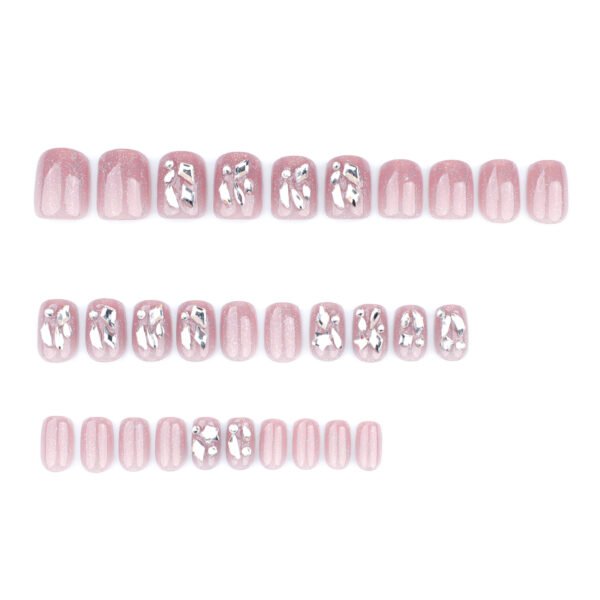 O1CN01ASfvYE2NGHvZBpWip_!!4234819935-0-cib GN040-Effortless Glamour Press Ons: Full Coverage Glitter & Beads - Pure Pink Desire Salon Sparkle in 5 Minutes: 30-Piece Set, Reusable & Waterproof