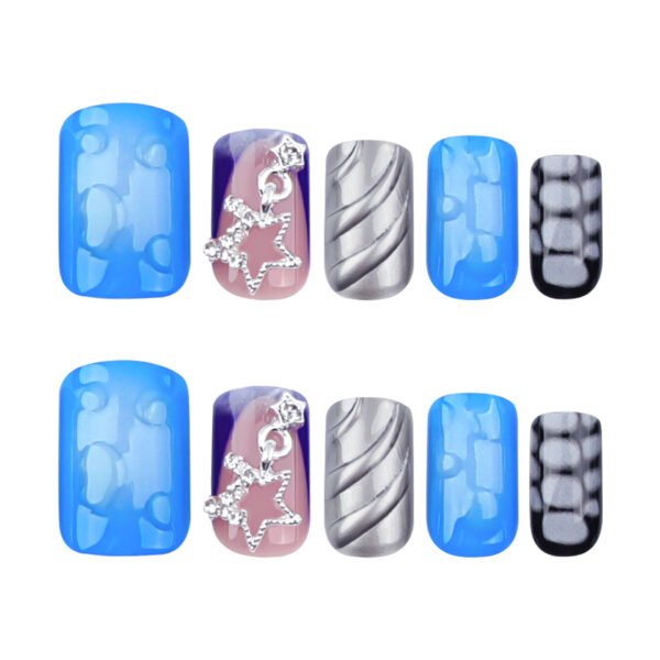 O1CN01Bk1dVk2NGHukqpS0P_!!4234819935-0-cib JP3507-Dive into Ocean Luxury: Reusable Wave French Tips with Shimmering Stars (Salon-Worthy & Waterproof!)