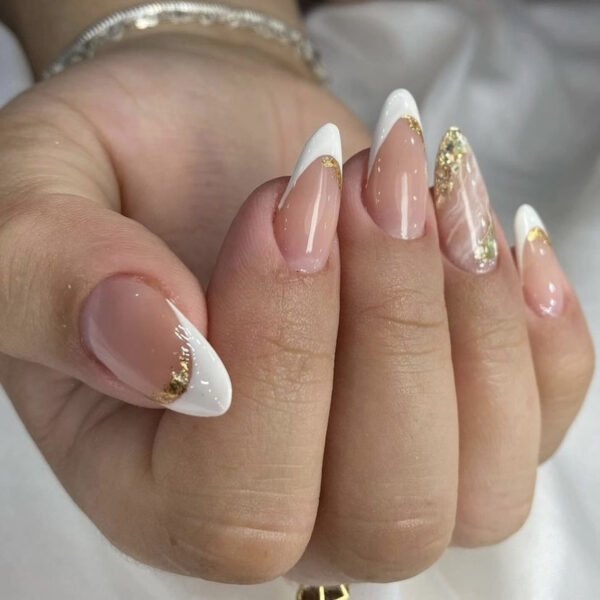 O1CN01EamBiy2NGHuUj9hzw_!!4234819935-0-cib JP3518-Reimagine Your French Tips: Gold-Cracked Elegance, Salon-Quality Without Salon Hassle (Reusable & Waterproof!)