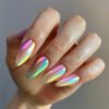 JP3471-Flawless French Tips in Minutes: Reusable Almond Nails That Empower Your Busy Lifestyle​