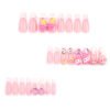 JP2800-Sweet Tooth Dreams: Reusable Ice Cream Cone French Press-On Nails!