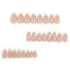 JP3518-Reimagine Your French Tips: Gold-Cracked Elegance, Salon-Quality Without Salon Hassle (Reusable & Waterproof!)
