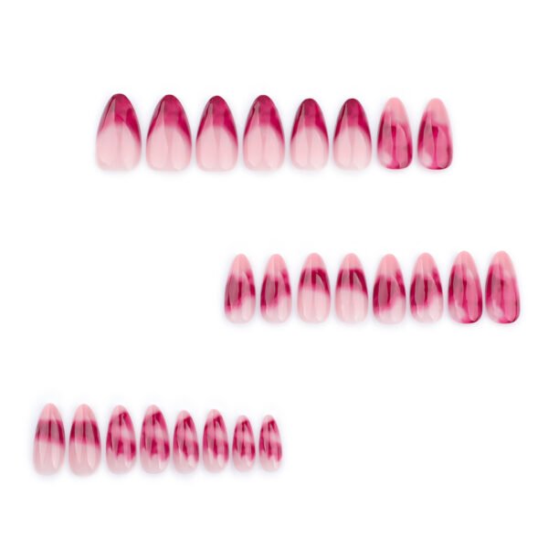 O1CN01Wwzgbi2NGHuyMZAWF_!!4234819935-0-cib JP3581-Effortless Drama: Blood-Red Ombre French Tips (Salon-Impact, Zero Damage!)