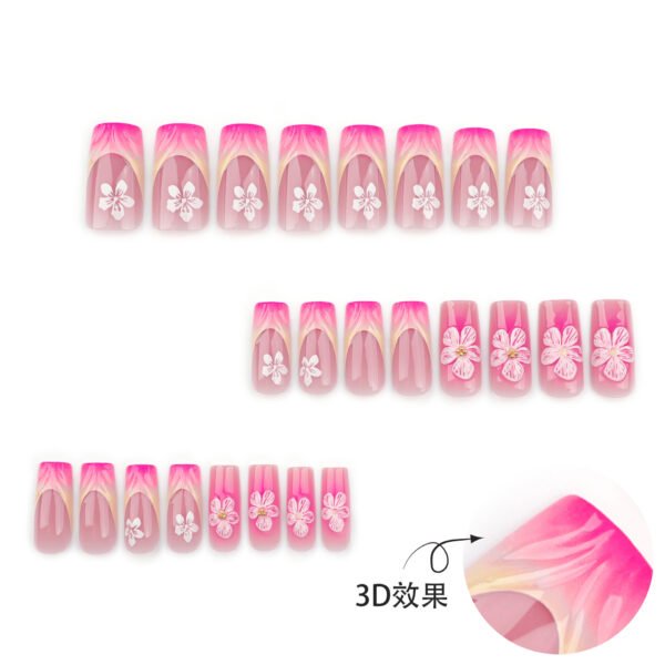 O1CN01bd6vV72NGHuYEz0pd_!!4234819935-0-cib JP3500-Timeless Blush & Florals: Reusable French Press On Nails (Short Square) 💗🌼